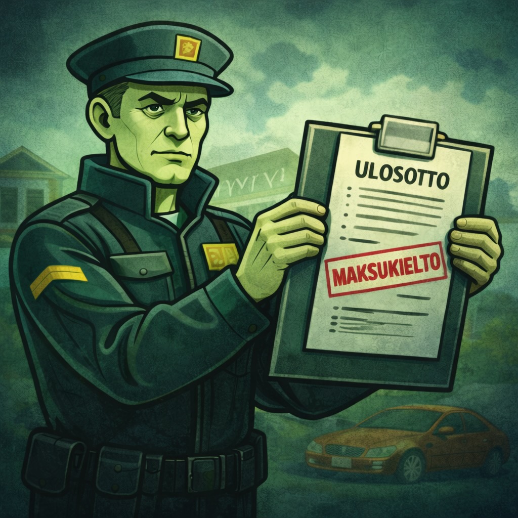 Ulosotto palkka kaksi kertaa kuussa