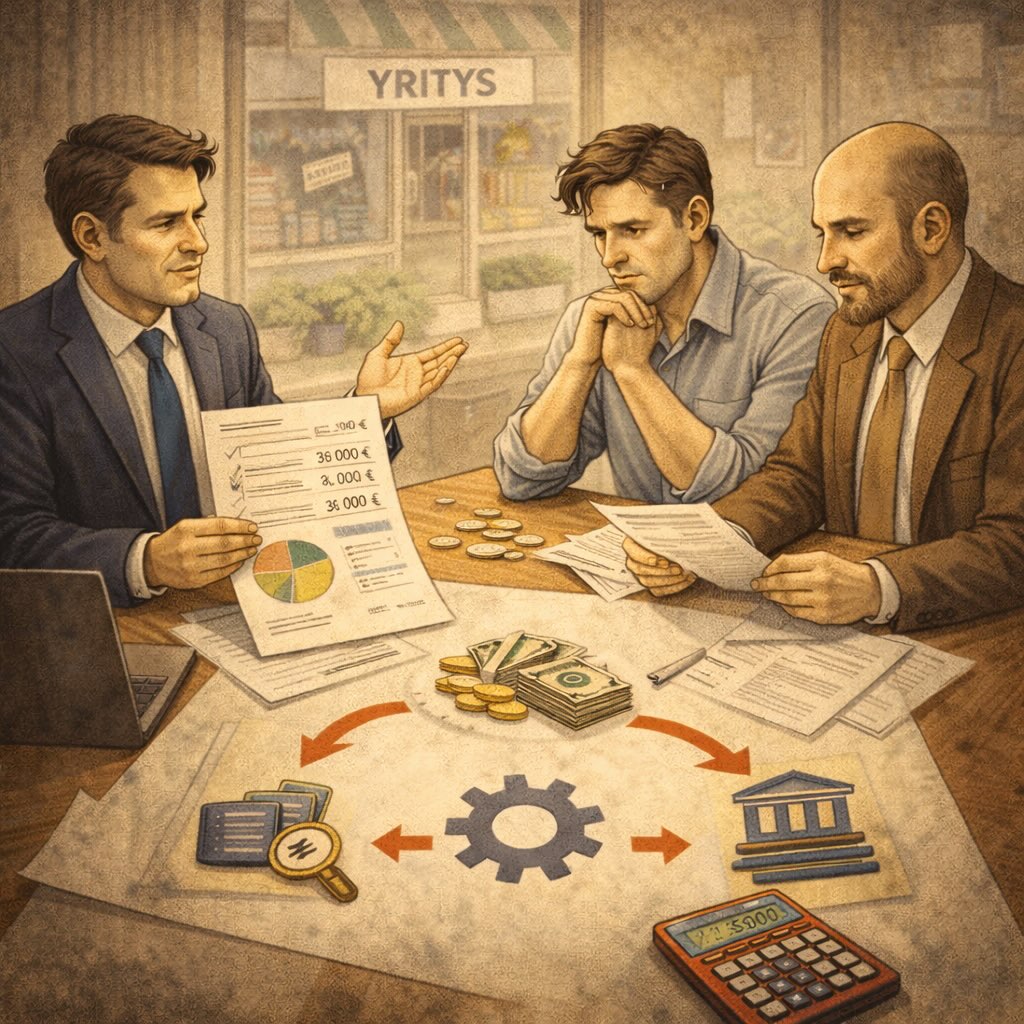 Yrityksen velkasaneeraus