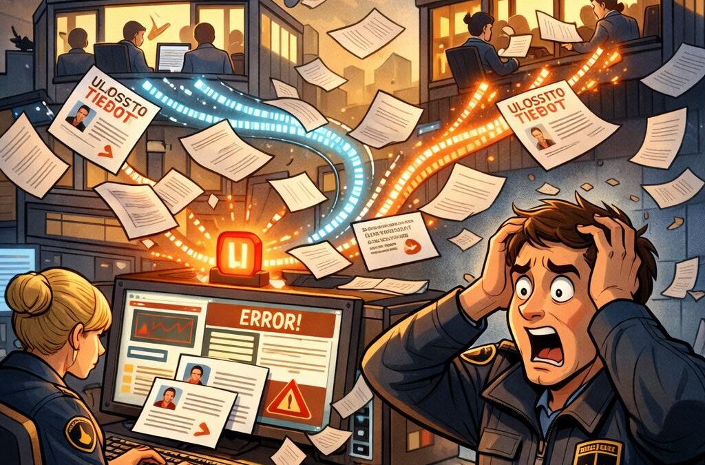 Ulosoton järjestelmävirhe 2025-2026