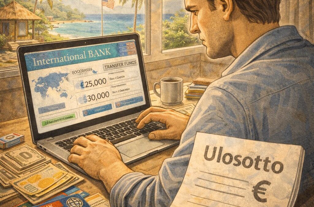 Ulosotto ja ulkomaiset pankkipalvelut