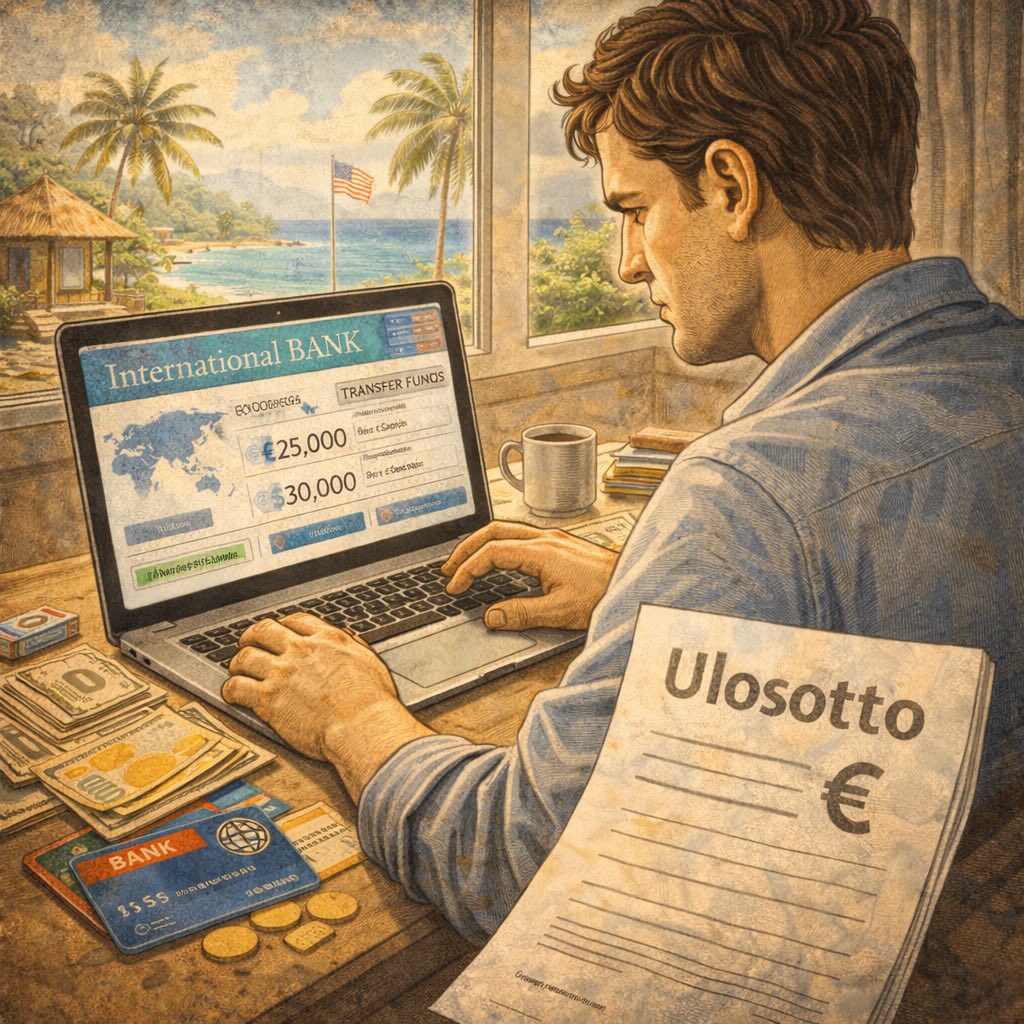 Ulosotto ja ulkomaiset pankkipalvelut